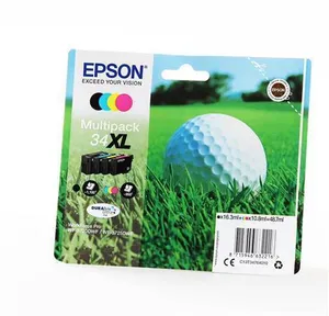 Eredeti Epson tinta C13T34764010, T347640, CMYK, 48,7 ml, Epson WF-3720DWF, 3725DWF